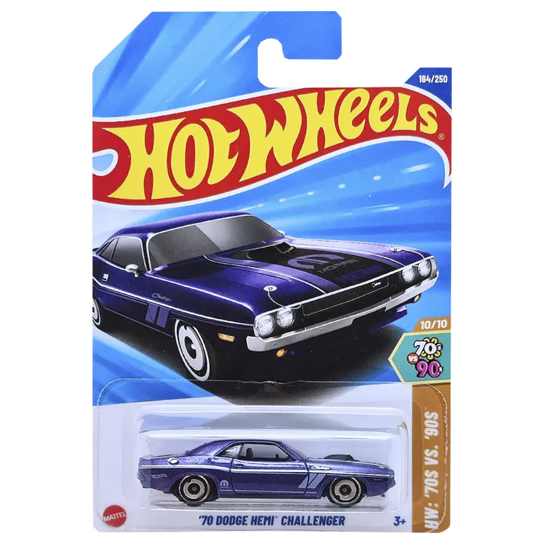 70 Dodge Hemi Challenger - 70s Vs 90s 10/10 - Hot Wheels