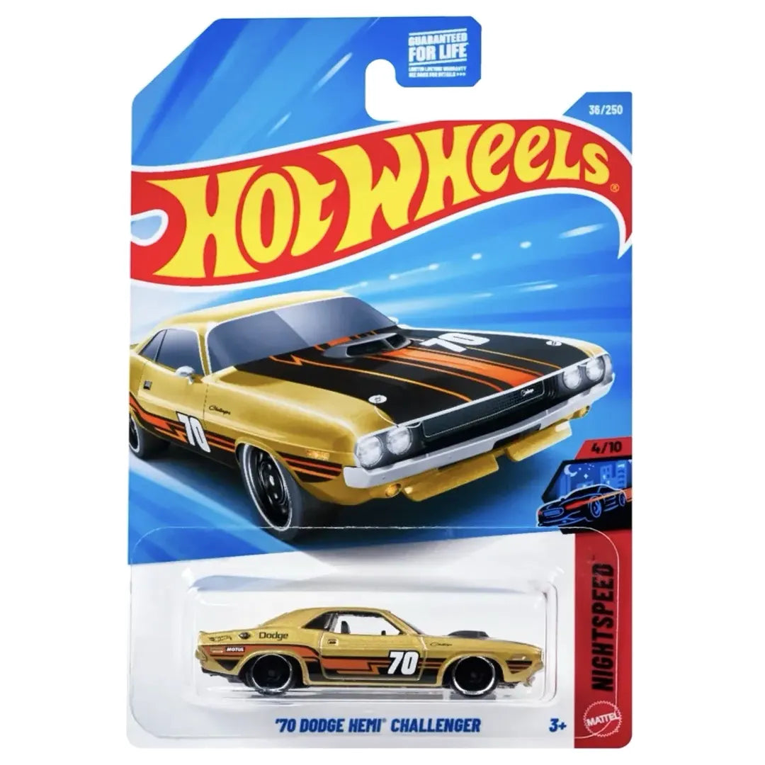 70 Dodge Hemi Challenger - Nightspeed 4/10 - Hot Wheels