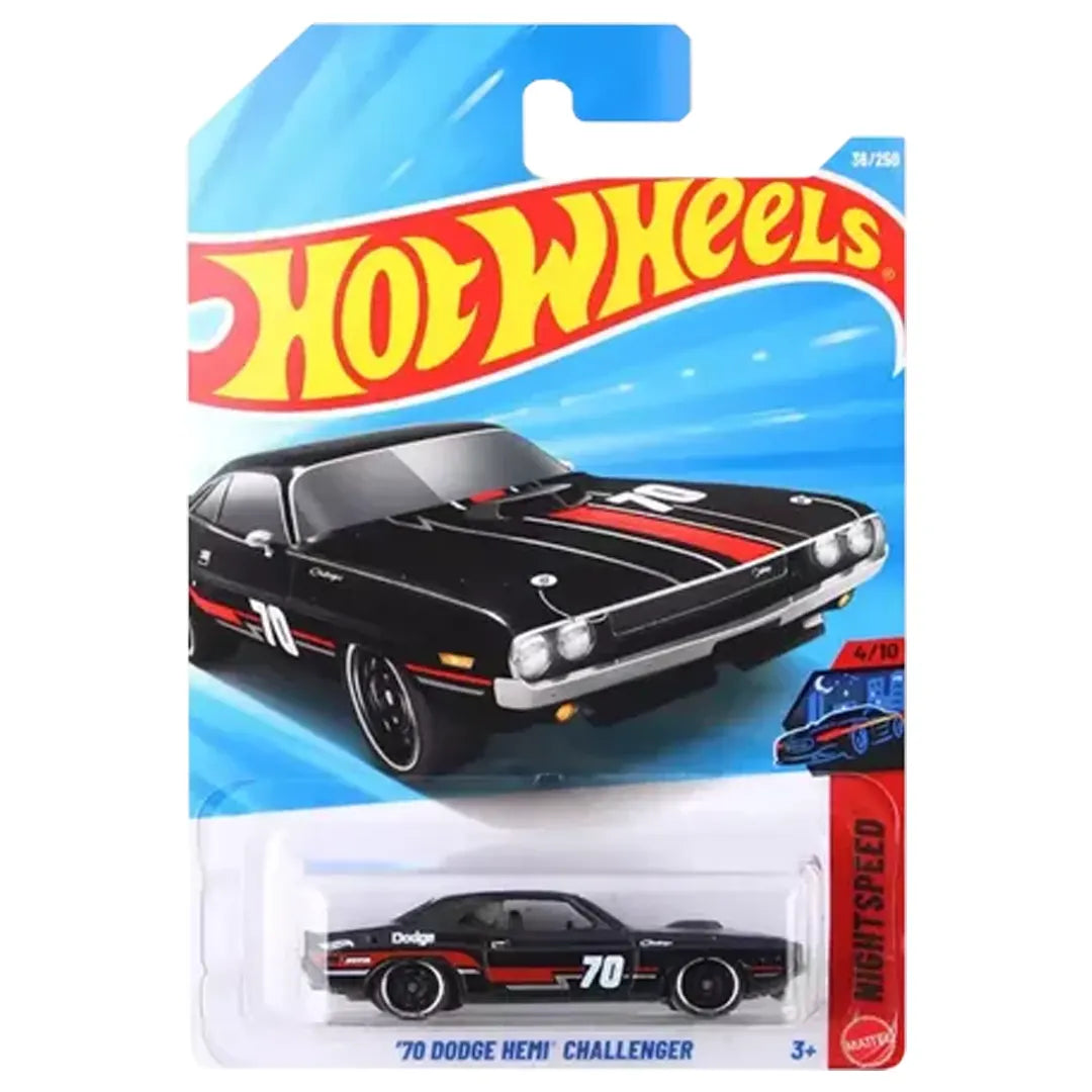 70 Dodge Hemi Challenger - Nightspeed 4/10 - Hot Wheels