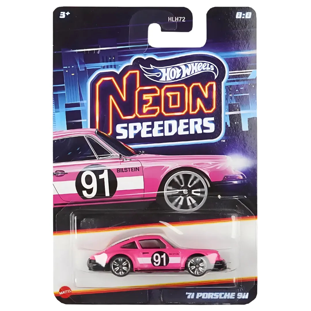 71 Porsche 911 - Neon Speeders 8/8 - Hot Wheels