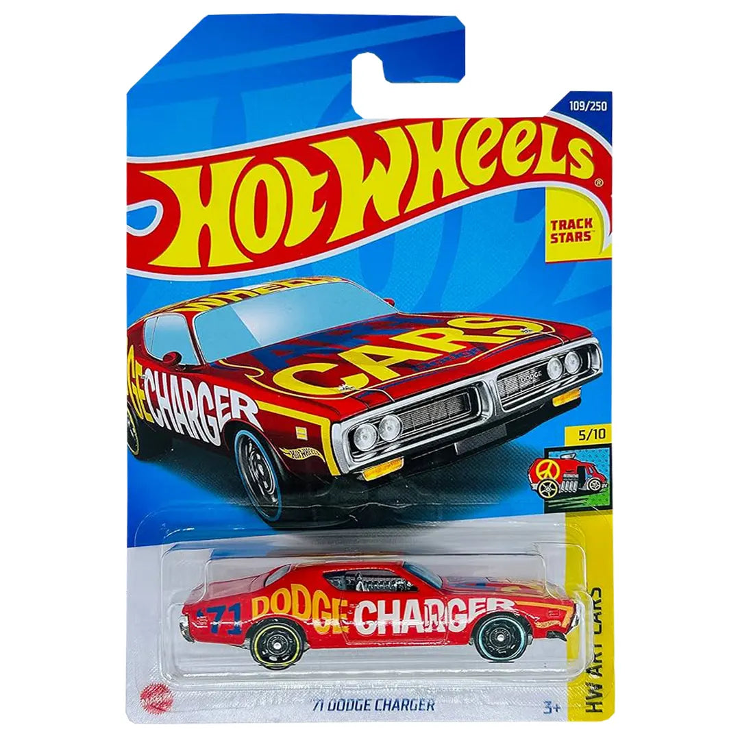 71 Dodge Charger - Art Cars 5/10 - Hot Wheels