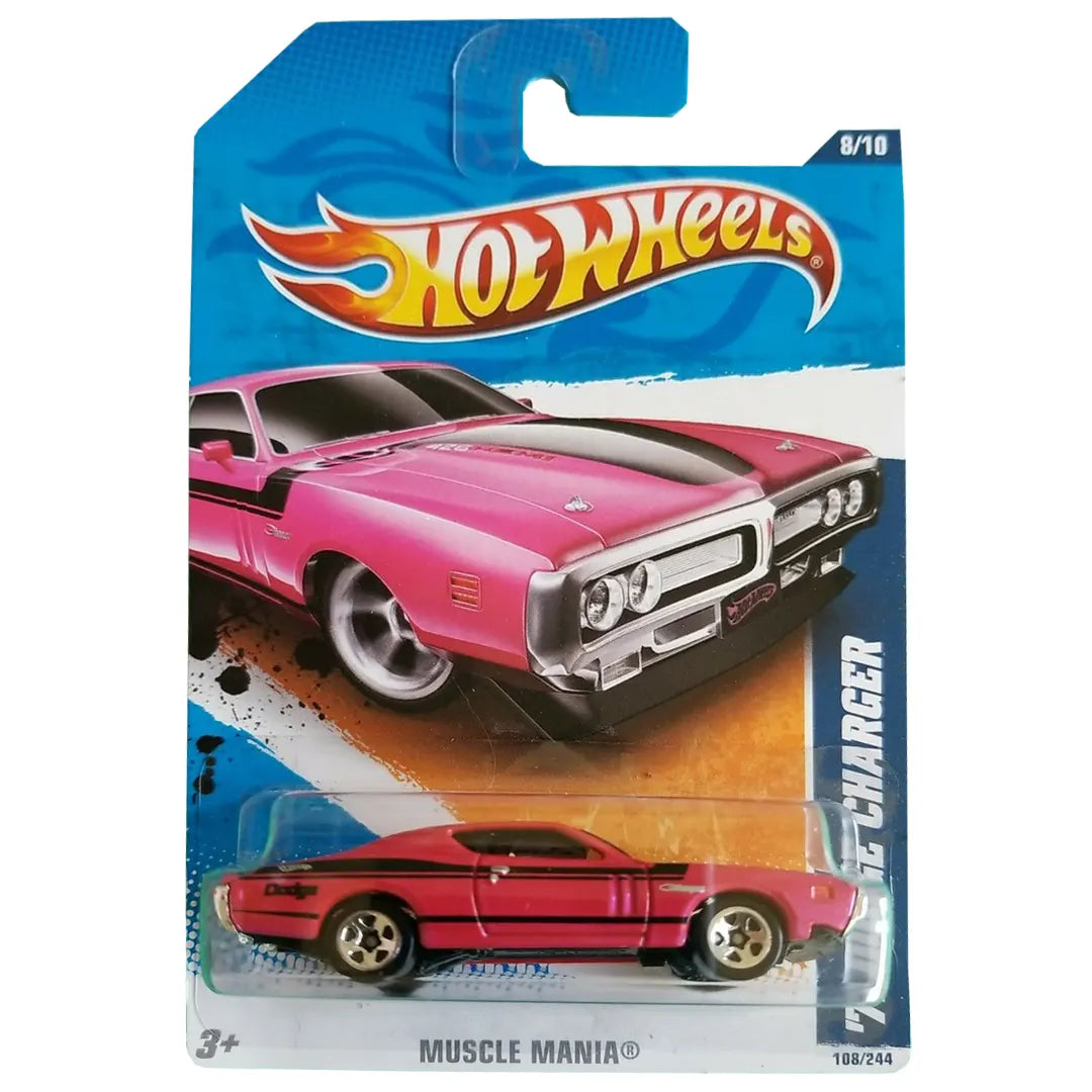 71 Dodge Charger - Muscle Mania 8/10 - Hot Wheels