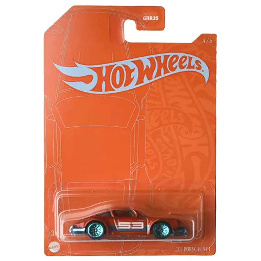 71 Porsche 911 - Orange And Blue Series 4/6 - Hot Wheels
