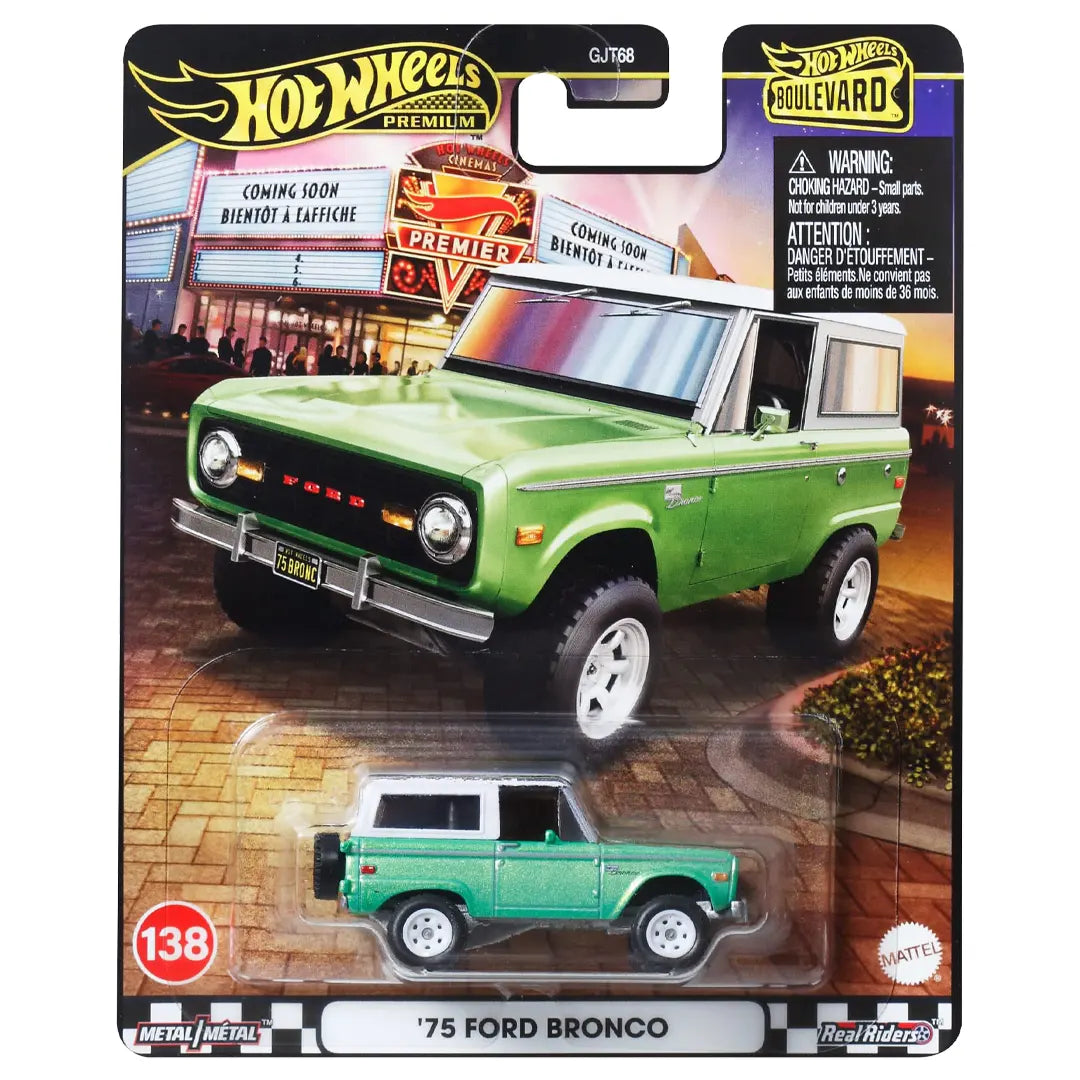 75 Ford Bronco - Boulevard 138 - Hot Wheels
