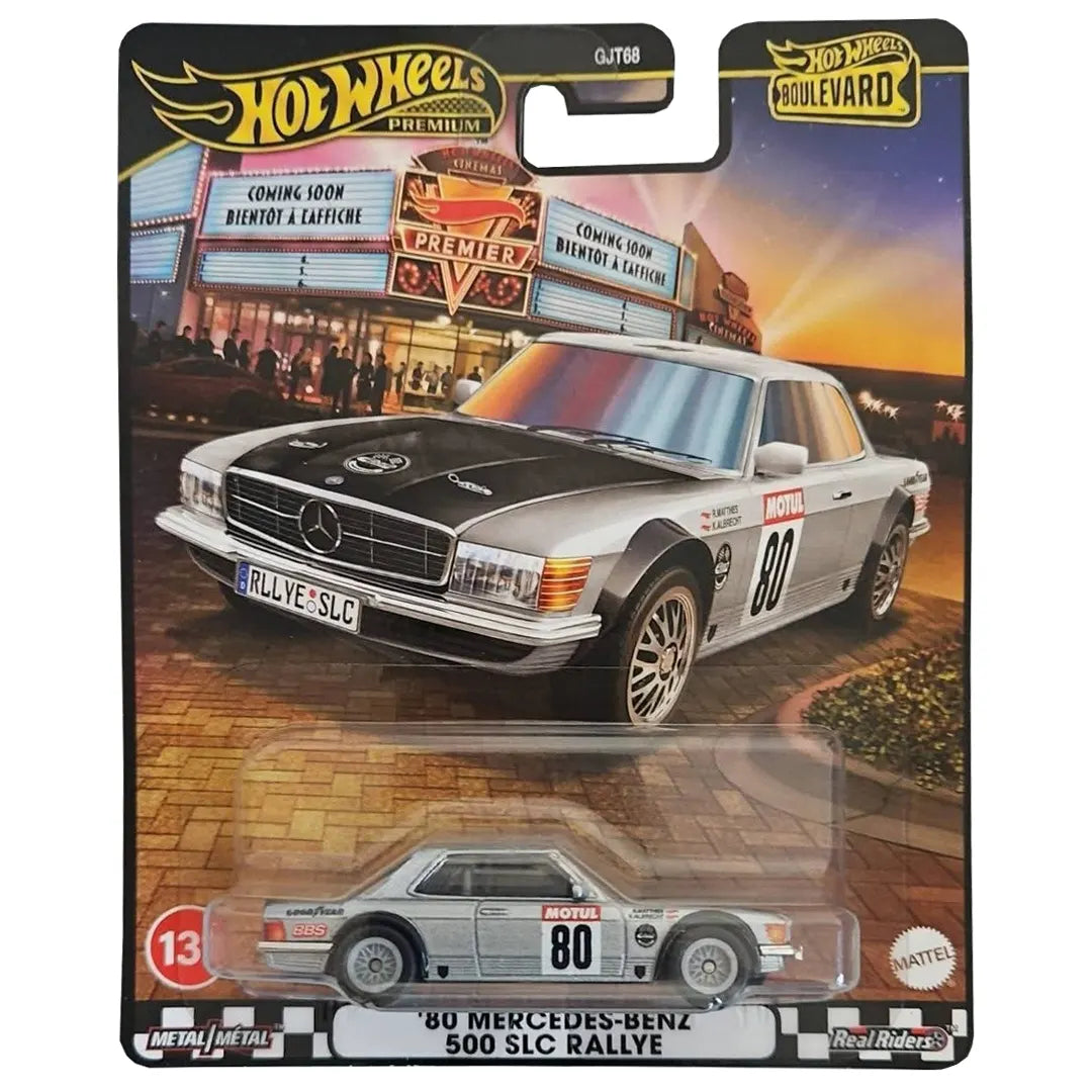 80 Mercedes Benz 500 SLC Rallye - Boulevard 131 - Hot Wheels