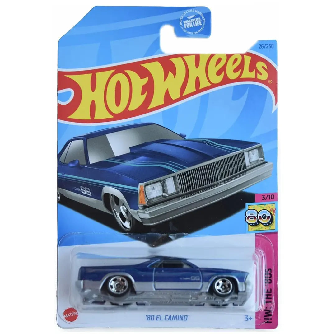 80 El Camino - The 80s 3/10 - Hot Wheels
