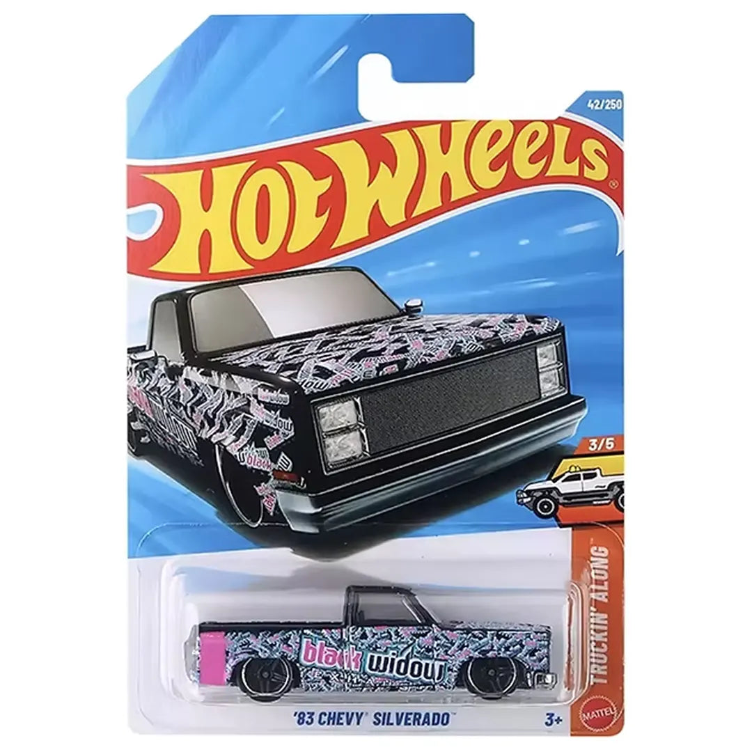 83 Chevy Silverado - Truckin Along 3/5 - Hot Wheels