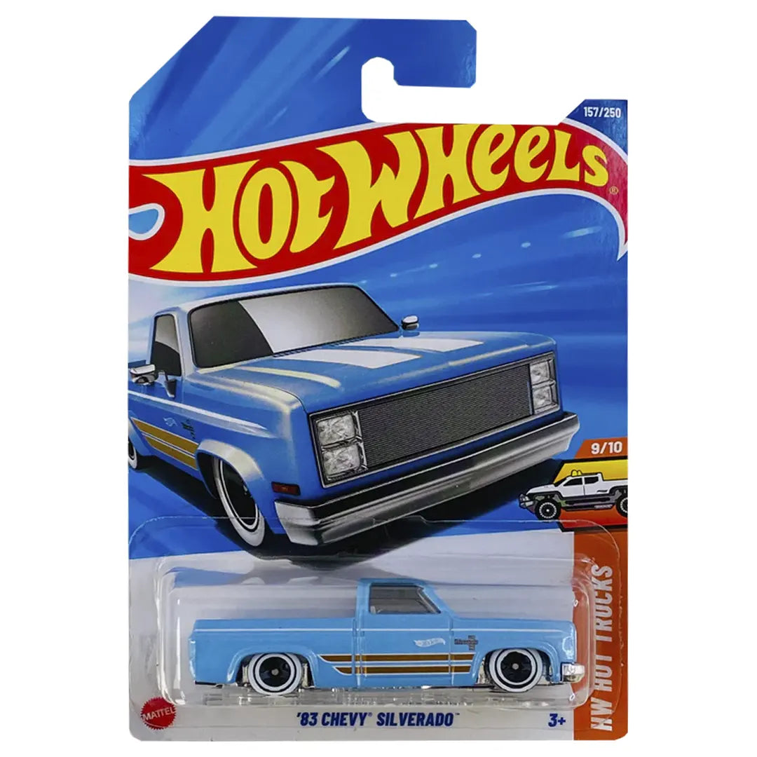 83 Chevy Silverado - Hot Trucks 9/10 - Hot Wheels
