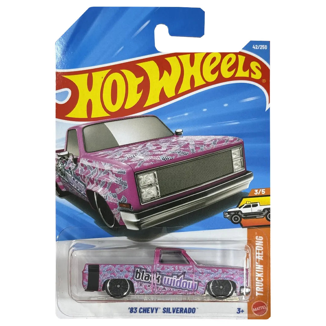 83 Chevy Silverado - Truckin Along 3/5 - Hot Wheels