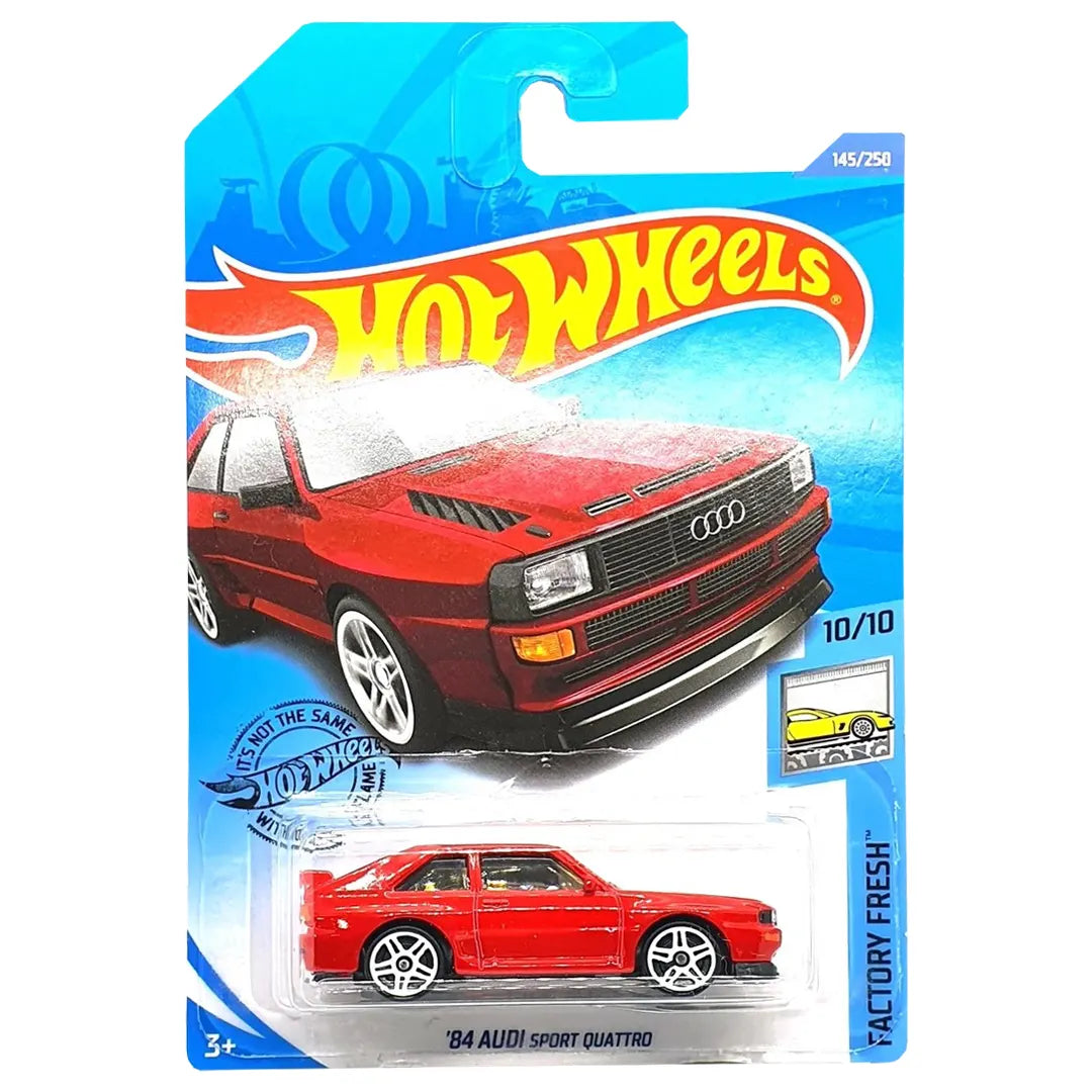 84 Audi Sport Quattro - Factory Fresh 10/10 - Hot Wheels