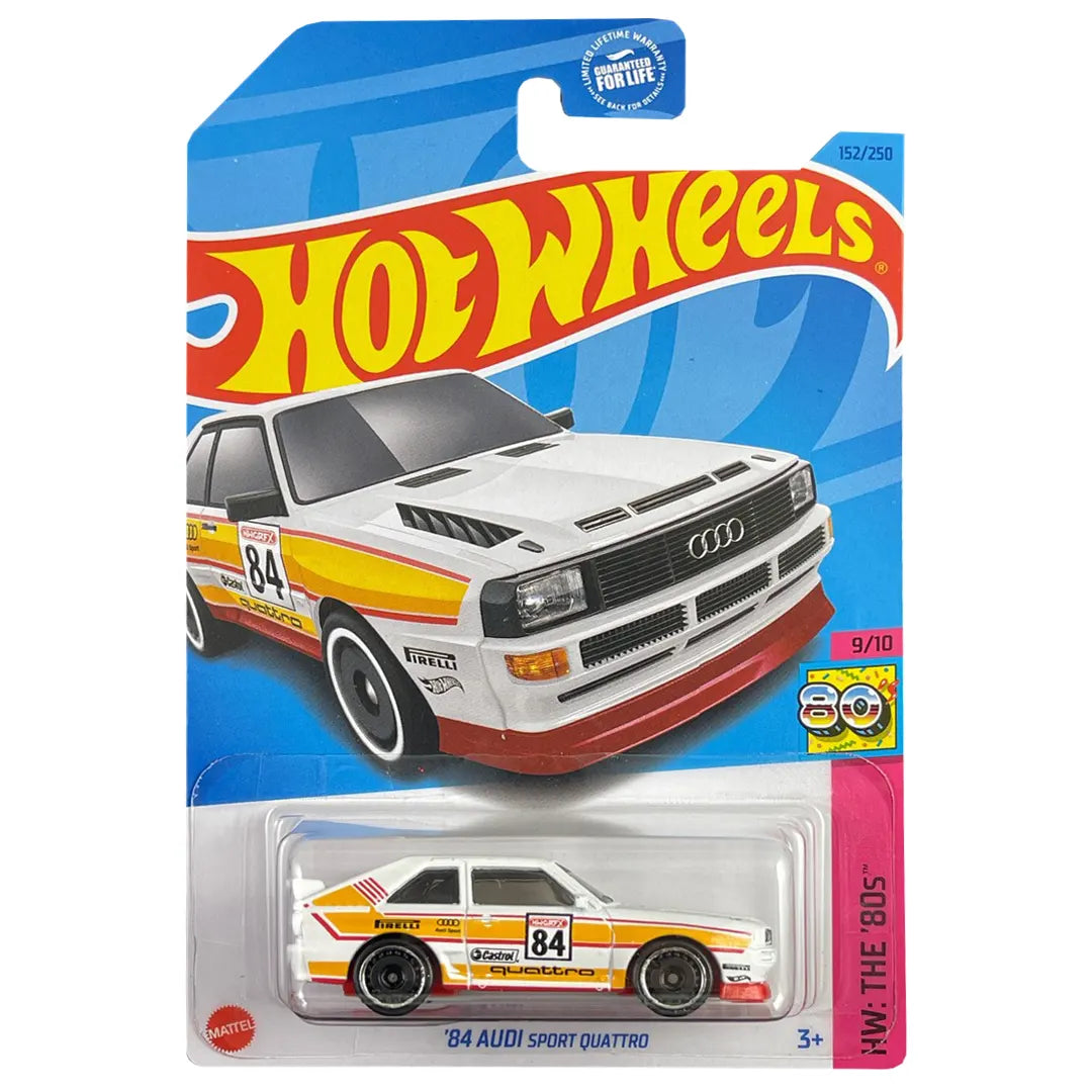 84 Audi Sport Quattro - The 80s 9/10 - Hot Wheels
