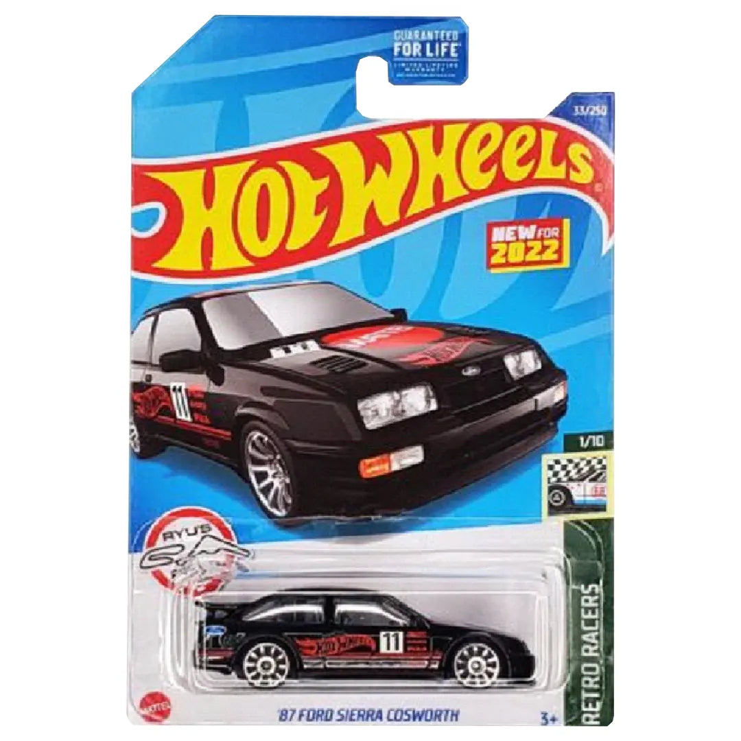 87 Ford Sierra Cosworth - Retro Racers 1/10 - Hot Wheels