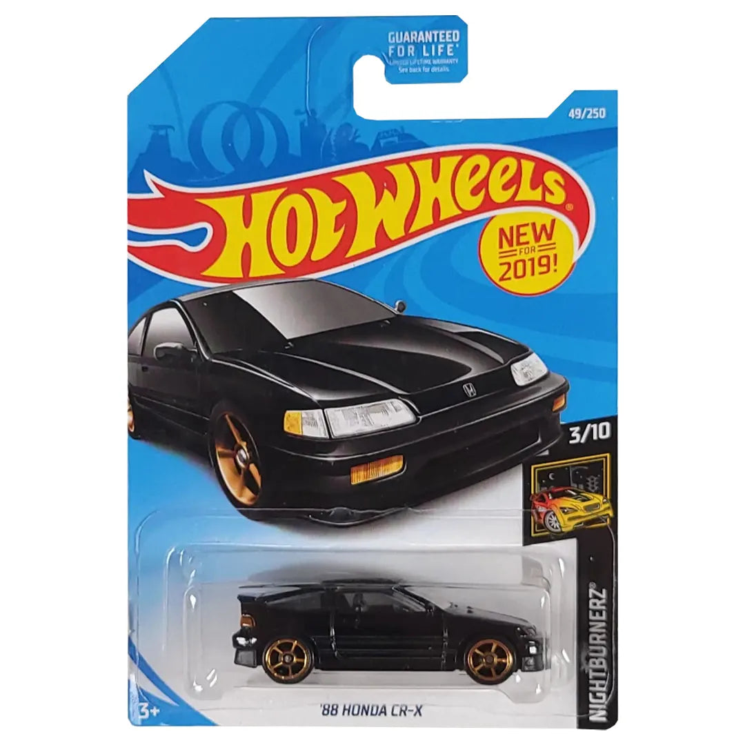88 Honda Cr-X - Nightburnerz 3/10 - Hot Wheels
