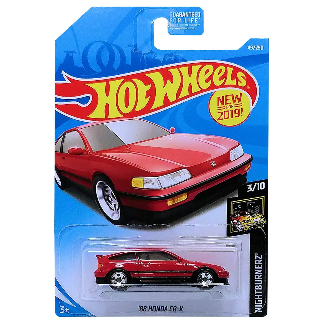 88 Honda Cr-X - Nightburnerz 3/10 - Hot Wheels