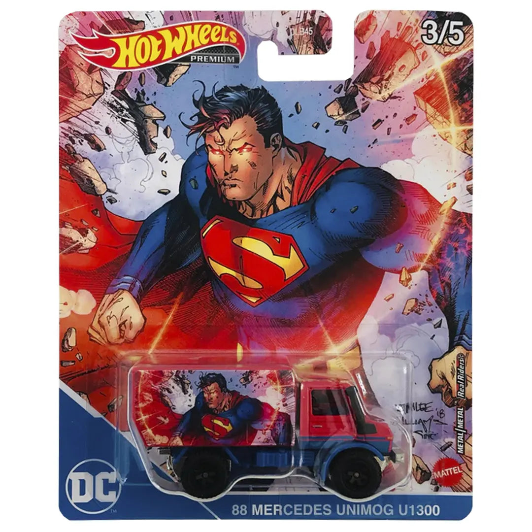 88 Mercedes Unimog U 1300 - Superman - Hot Wheels