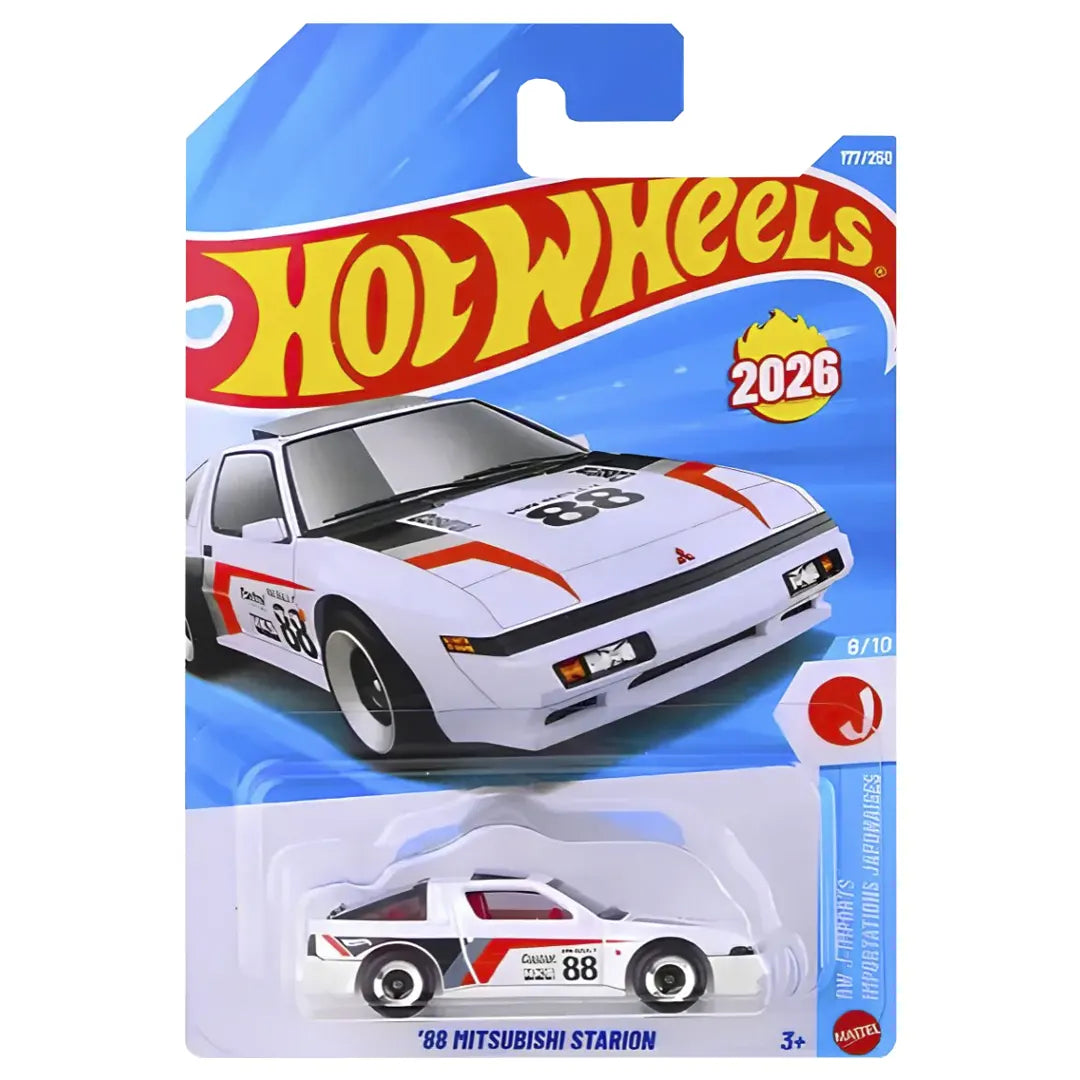88 Mitsubishi Starion - J-Imports 8/10 - Hot Wheels