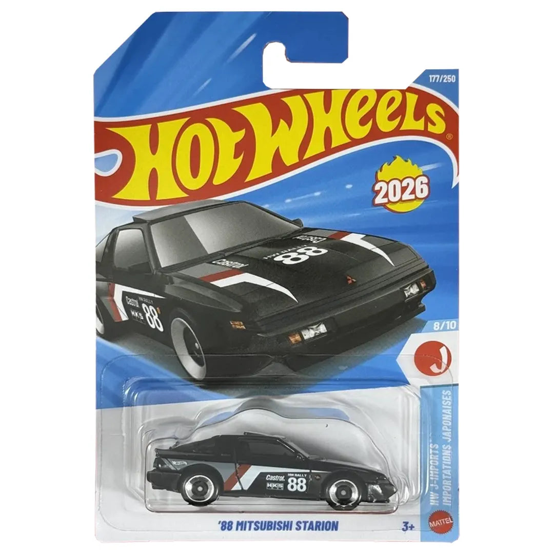 88 Mitsubishi Starion - J-Imports 8/10 - Hot Wheels