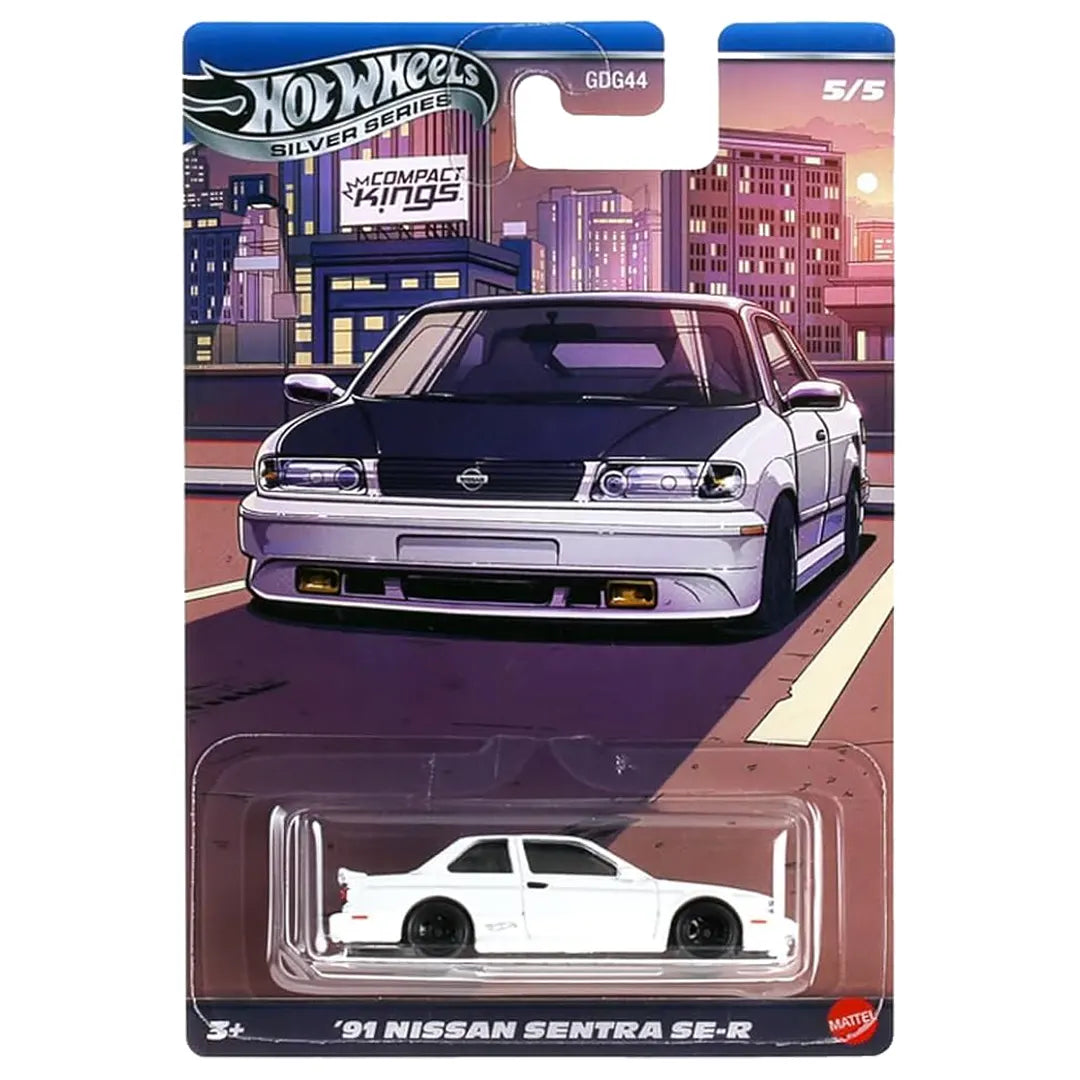 91 Nissan Sentra Se-R - Compact Kings 5/5 - Hot Wheels