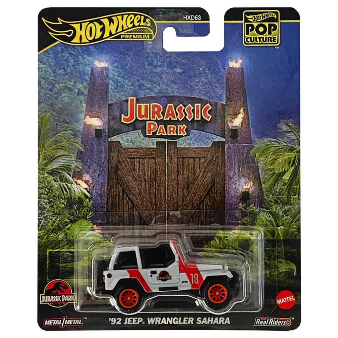 92 Jeep Wrangler Sahara - Pop Culture - Hot Wheels