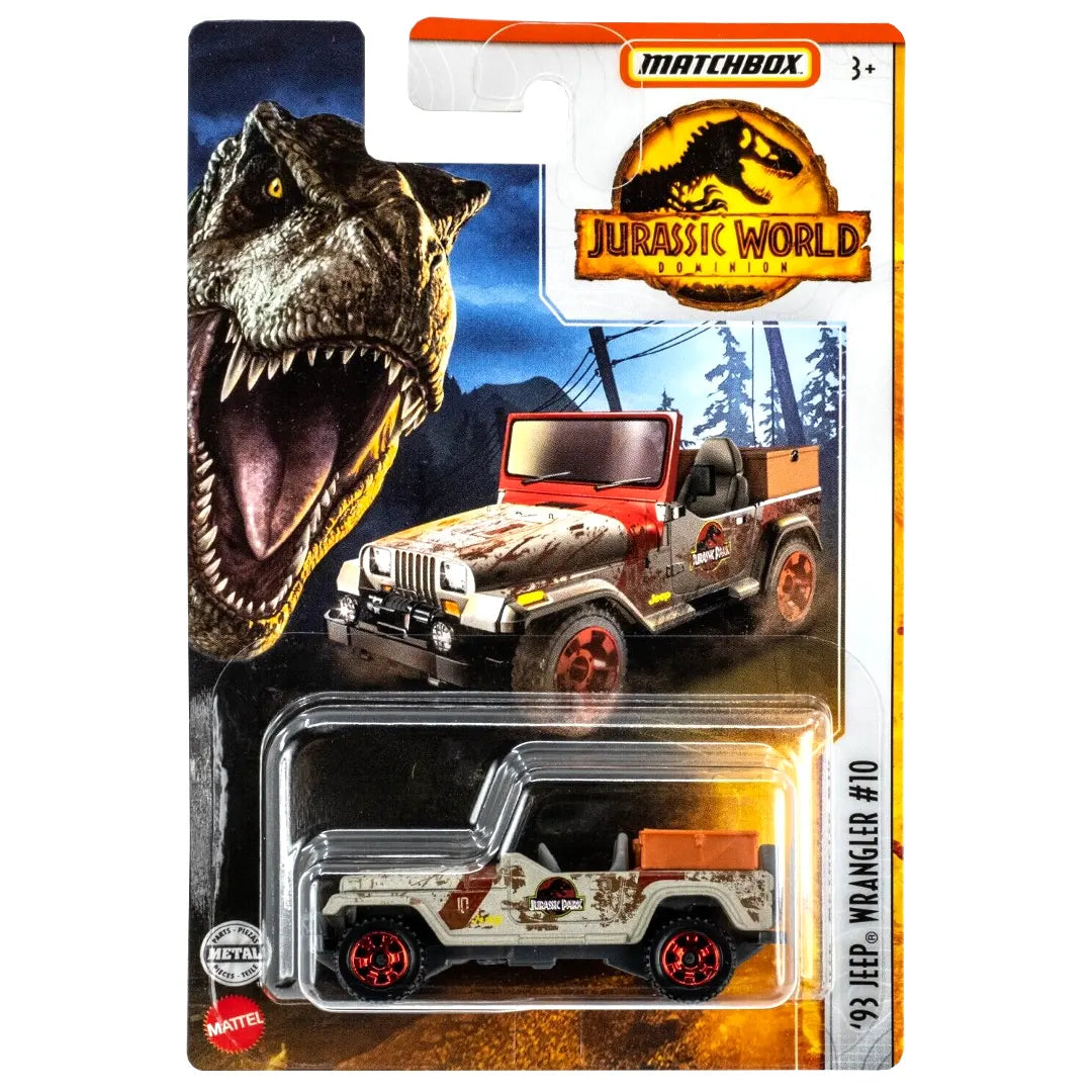 93 Jeep Wrangler 10 - Jurassic World Dominion - 2022 - Matchbox
