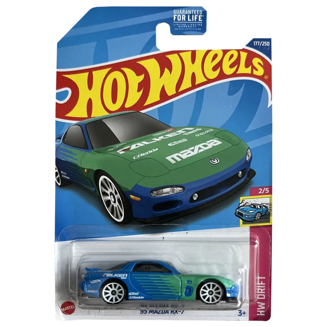 95 Mazda Rx-7 - Drift 2/5 - Hot Wheels
