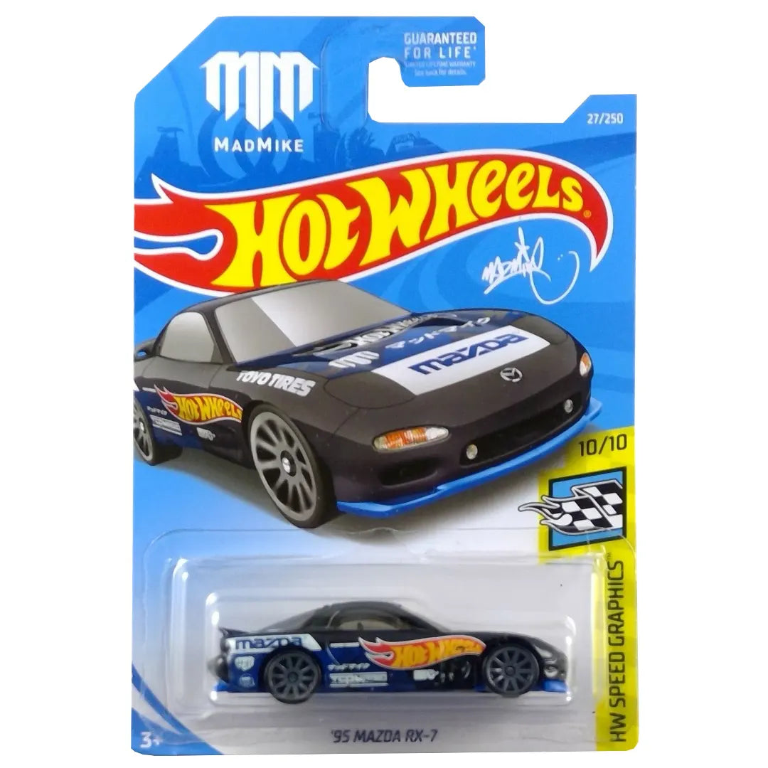 95 Mazda Rx-7 - Speed Graphics 10/10 - Hot Wheels