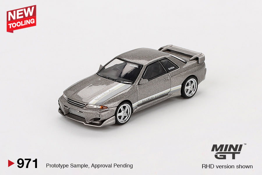 Nissan Skyline Gt-r (R32) Veilseid Combat Grey - 971 - Mini GT
