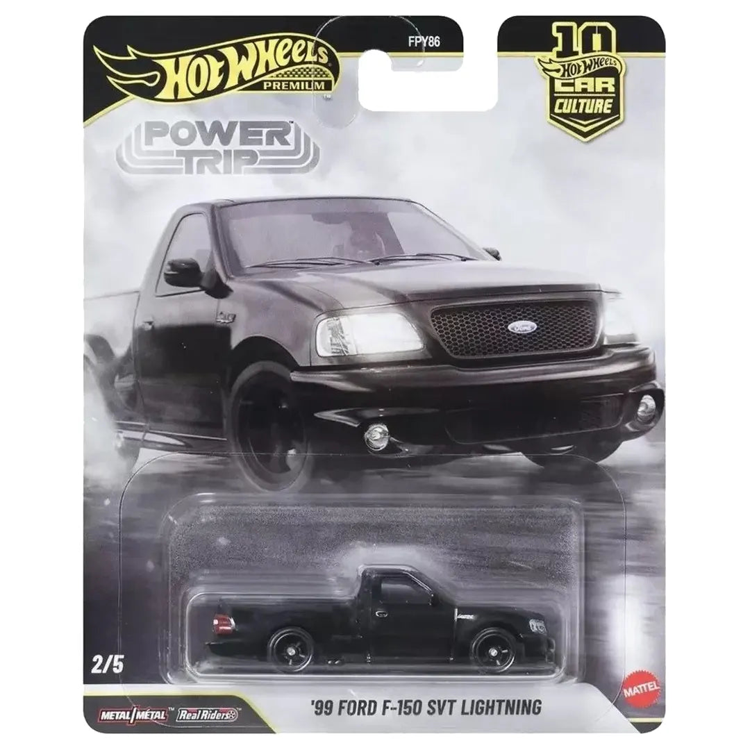 99 Ford F-150 SVT Lightning - Power Trip 2/5 - Hot Wheels