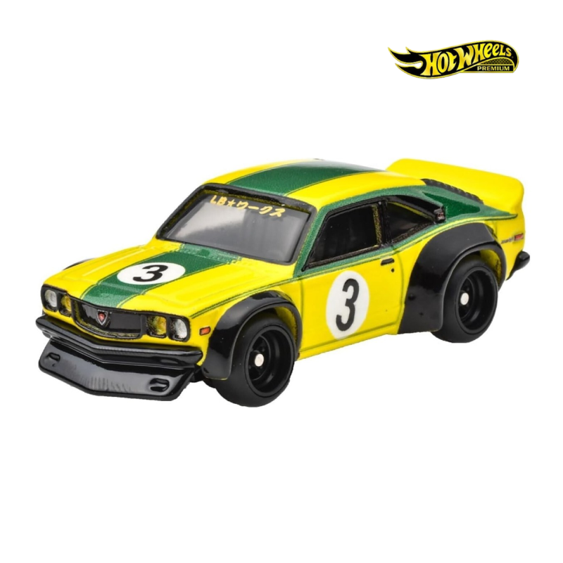 Mazda Rx-3 - Japan Historics 5/5 - Hotwheels Premium - Autos sin Empaque