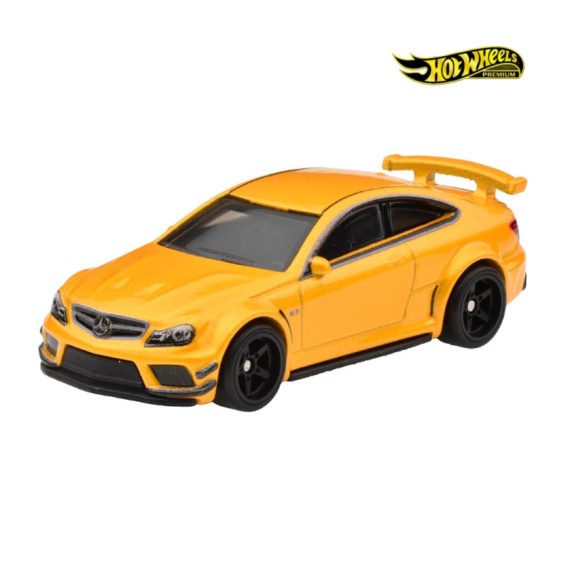 12 Mercedes Benz C63 Amg Coupe Black Series - Boulevard 76 - Hotwheels Premium - Autos sin Empaque