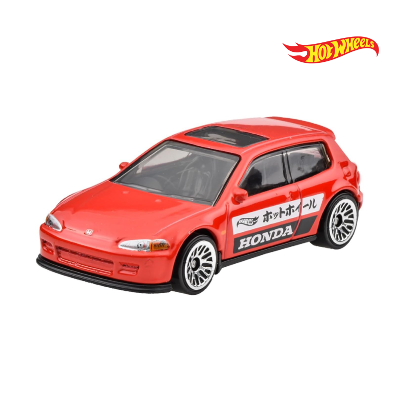 Honda Civic EG - J-Imports 4/10 - Hotwheels Básico - Autos sin Empaque