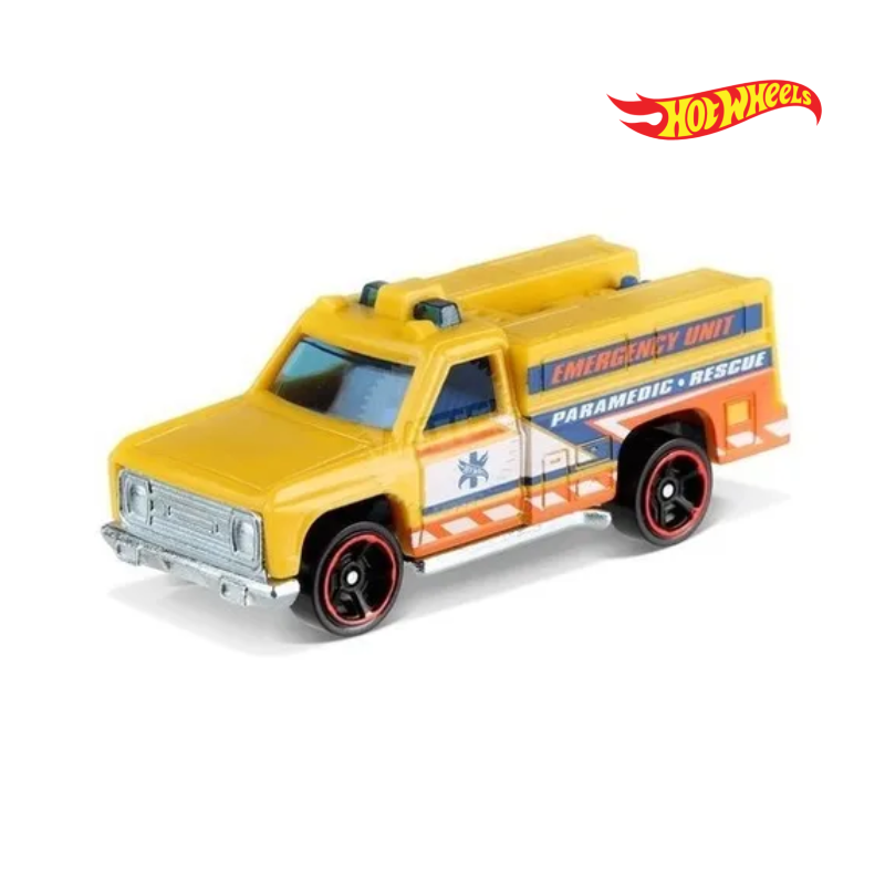 HW Rapid Responder - Rescue 6/10 - Hotwheels Básico - Autos sin Empaque