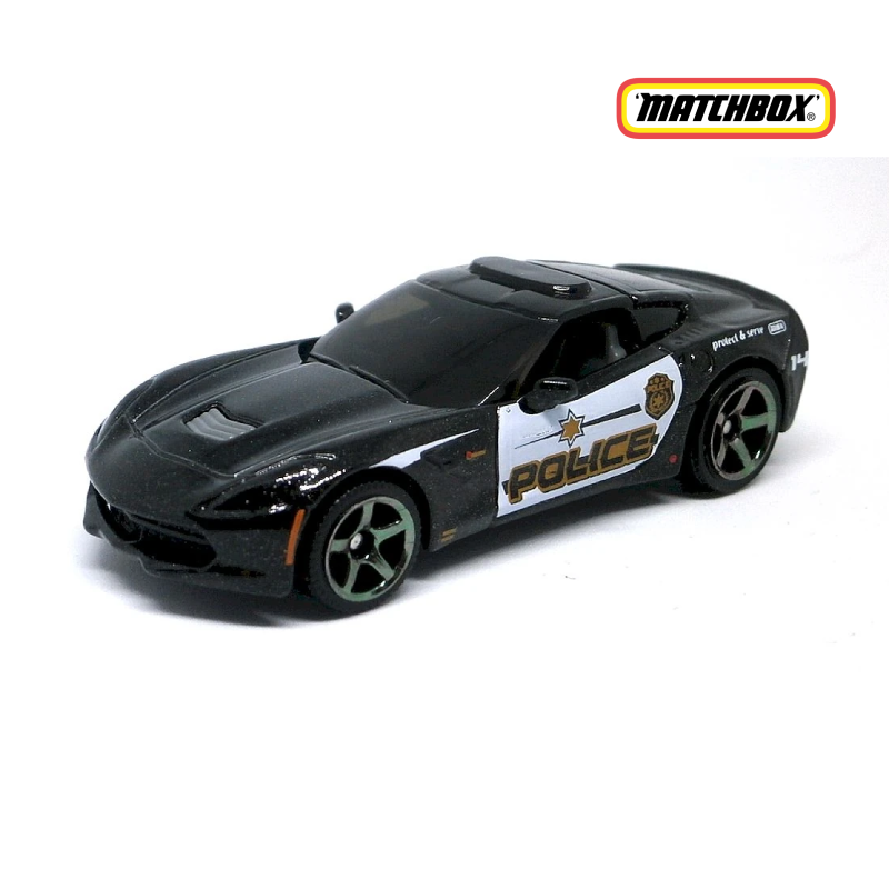 14 Corvette Stingray - Rescue 10/30 - Matchbox Básico - Autos sin Empaque