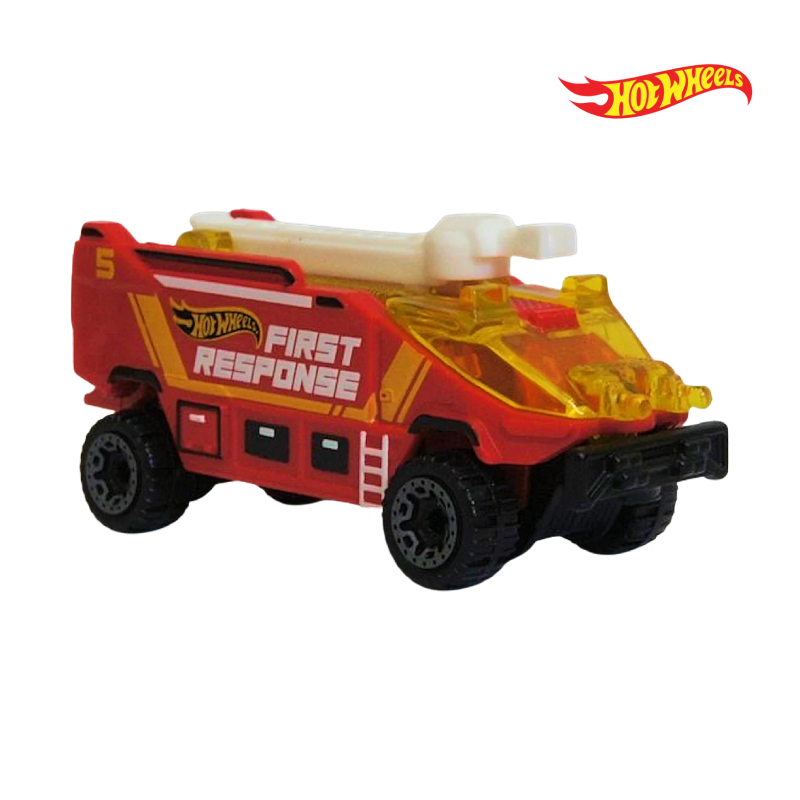 Runway Res-Q - First Response 3/10 - Hotwheels Básico - Autos sin Empaque