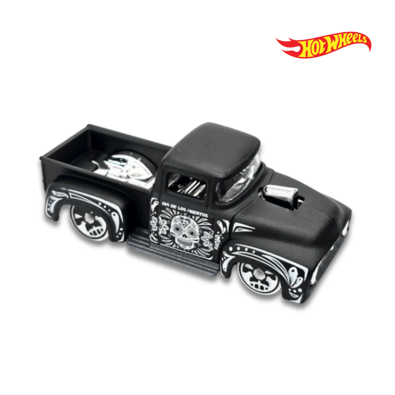 Custom 56 Ford Truck - Celebration Racers 8/10 - Hotwheels Básico - Autos sin Empaque