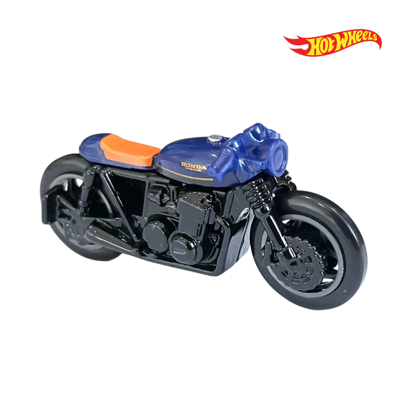 Honda CB750 Cafe  - Moto 4/5 - Hotwheels Básico - Autos sin Empaque