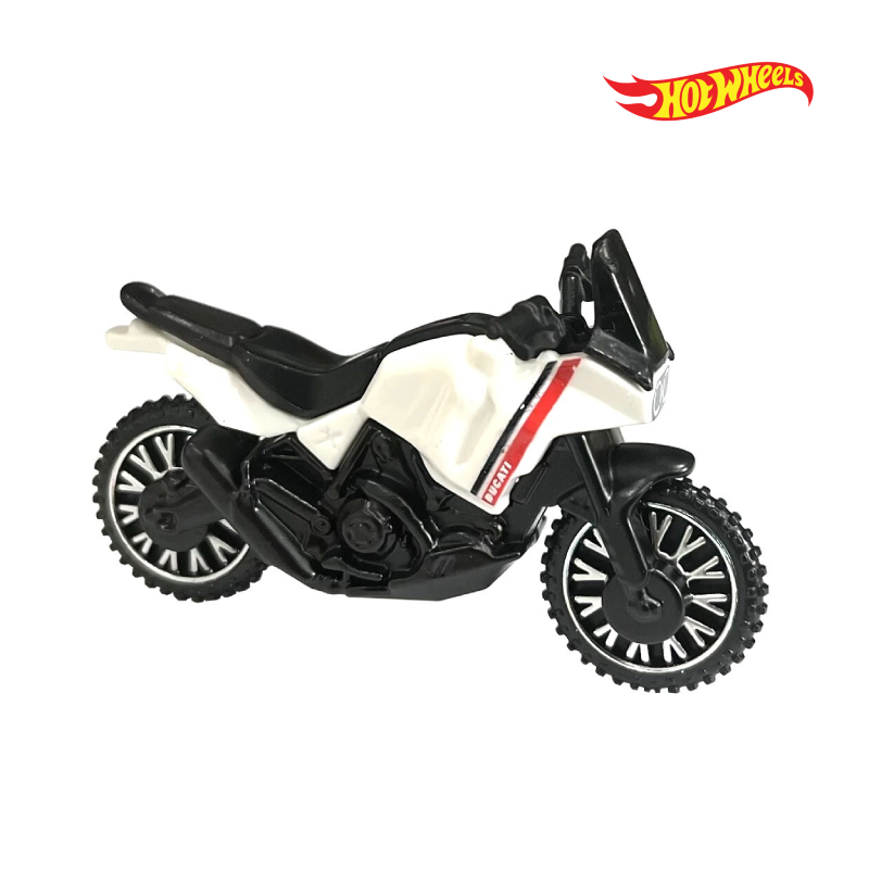 Ducati DesertX  - Moto 1/5 - Hotwheels Básico - Autos sin Empaque