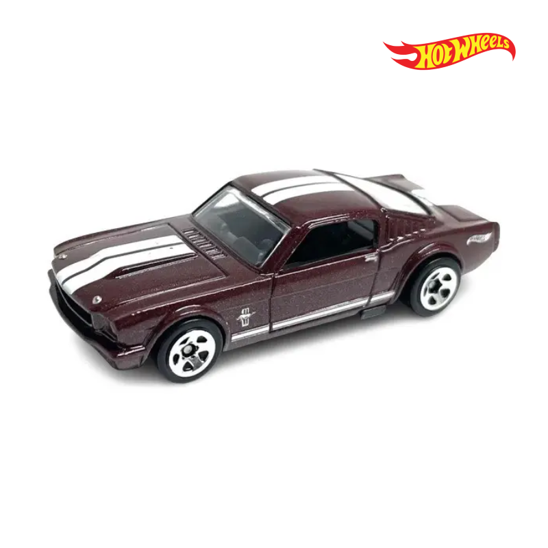 65 Mustang 2+2 Fastback - Muscle Mania 1/10 - Hotwheels Básico - Autos sin Empaque