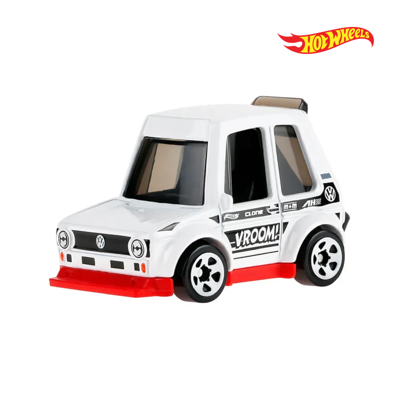 Tooned Volkswagen Golf MK1 - Tooned 3/5 - Hotwheels Básico - Autos sin Empaque