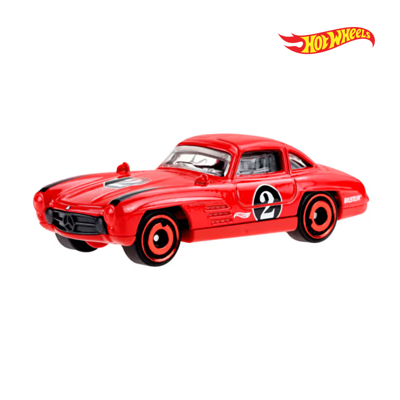 Mercedes-Benz 300 SL - Retro Racers 3/10 - Hotwheels Básico - Autos sin Empaque