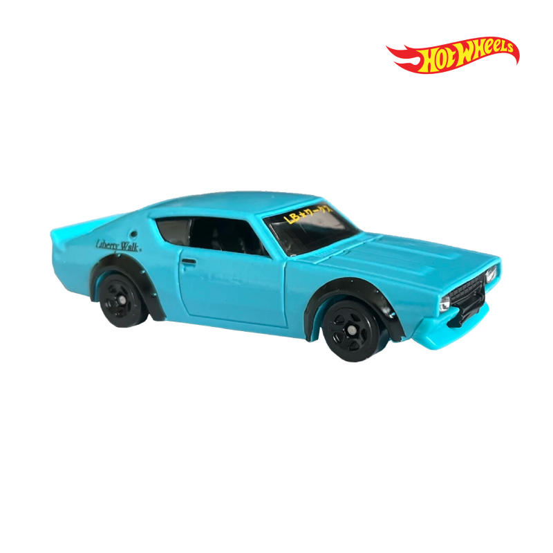 Nissan Skyline 200GT-R LBWK - J-Imports 8/10 - Hotwheels Básico - Autos sin Empaque