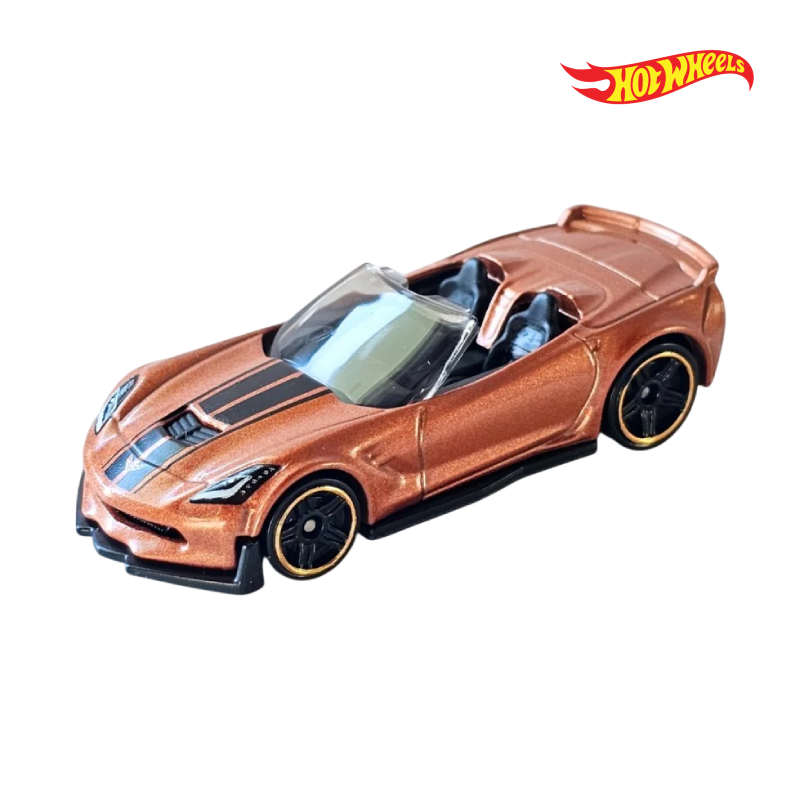 Corvette C7 Z06 Convertible - Roadsters 4/10 - Hotwheels Básico - Autos sin Empaque