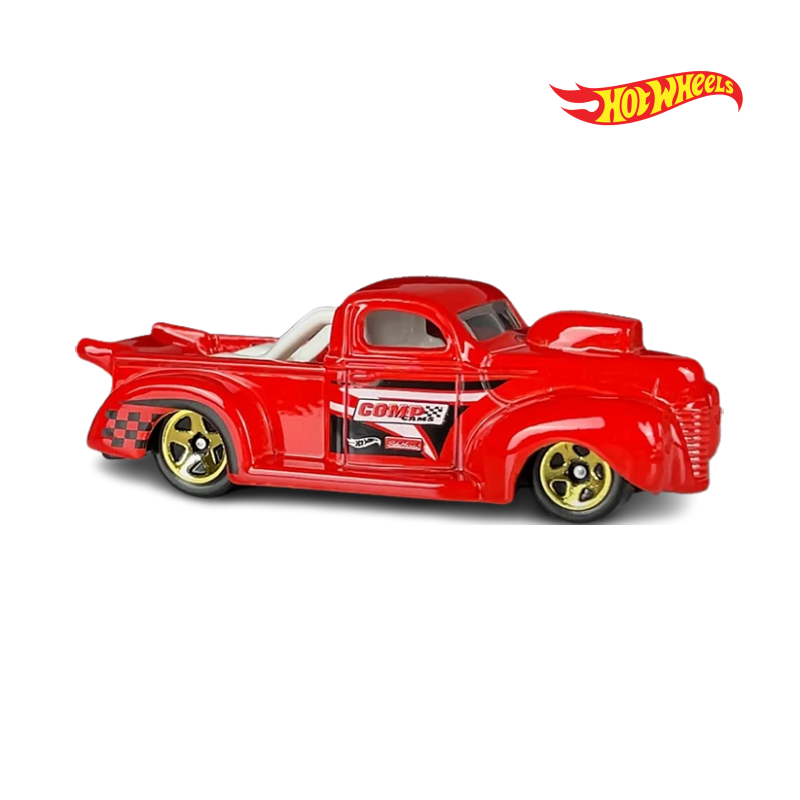 40 Ford Pickup - Drag Strip 1/10 - Hotwheels Básico - Autos sin Empaque