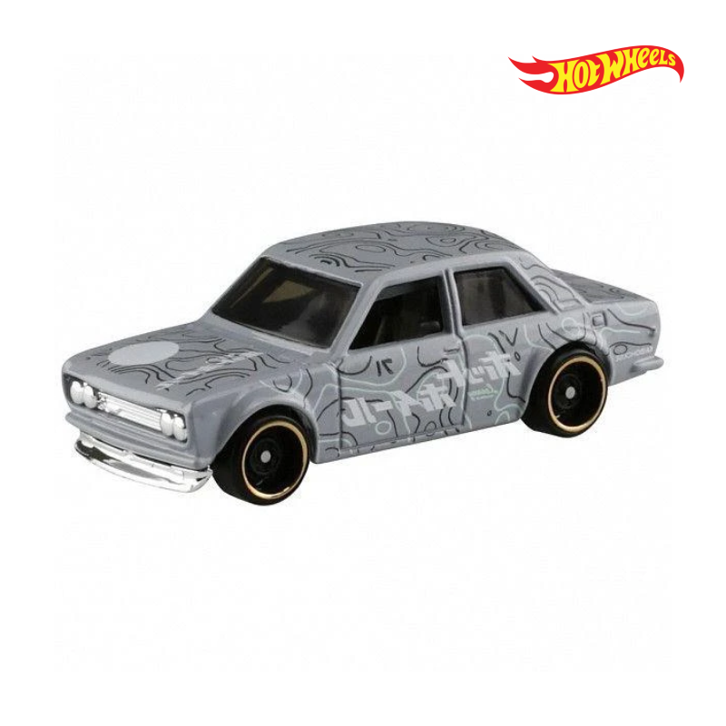 Datsun Bluebird 510 - 5-Pack Car Meet - Hotwheels Básico - Autos sin Empaque