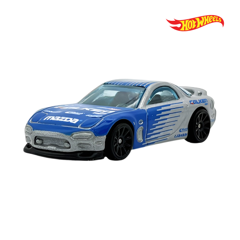 95 Mazda Rx-7 - Drift 2/5 - Hotwheels Básico - Autos sin Empaque