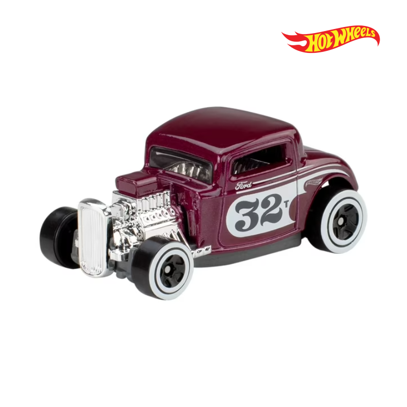 32 Ford - 5-Pack Retro Racers - Hotwheels Básico - Autos sin Empaque