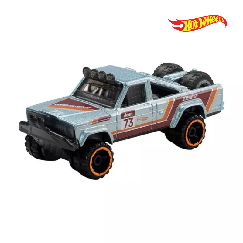 73 Jeep J10 Custom - 5-Pack Mud Studs - Hotwheels Básico - Autos sin Empaque