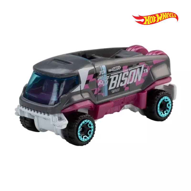 Baja Bison T5 - 5-Pack Mud Studs - Hotwheels Básico - Autos sin Empaque