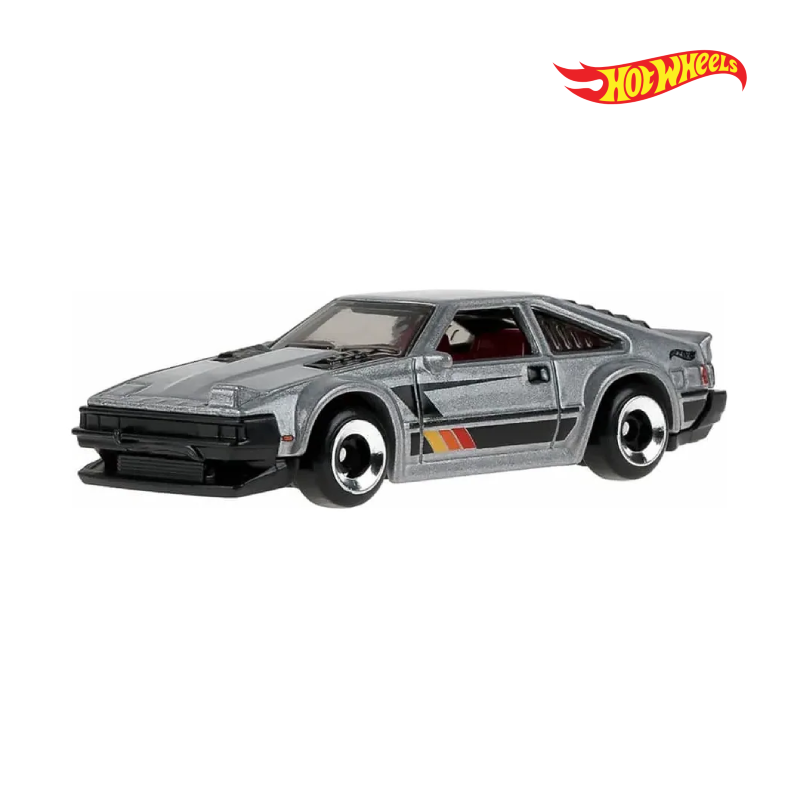 82 Toyota Supra - Then and Now 8/10 - Hotwheels Básico - Autos sin Empaque