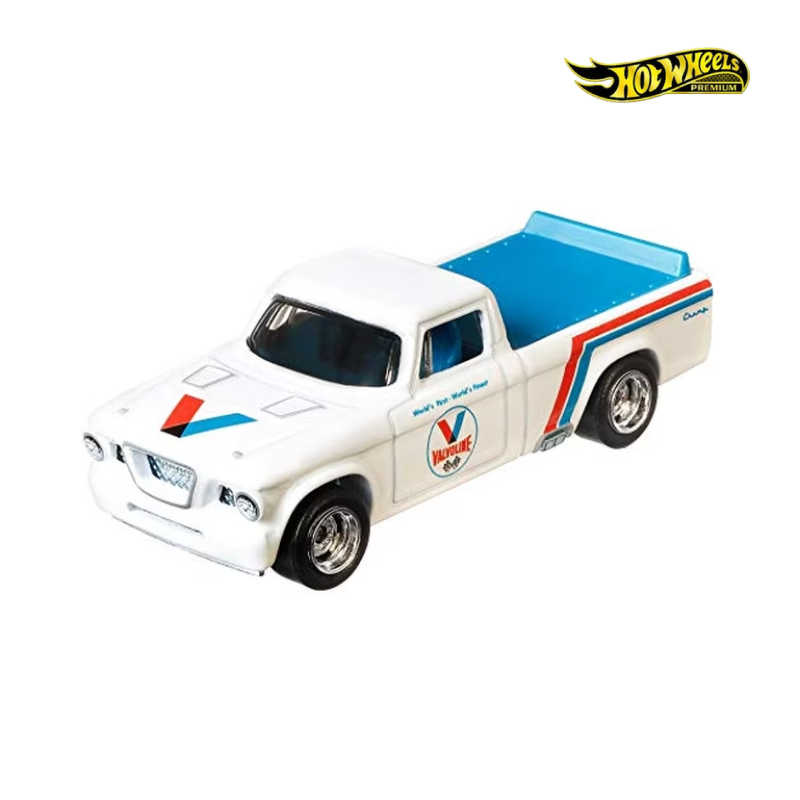 63 Studebaker Champ -  Vintage Oil 4/5 - Hotwheels Premium - Autos sin Empaque